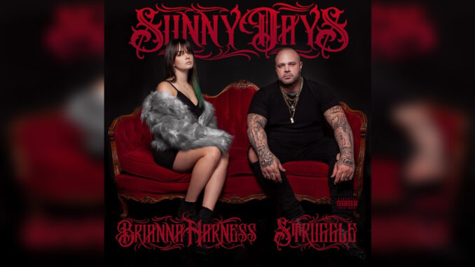 STRUGGLE JENNINGS & BRIANNA HARNESS 'Sunny Days - EP' - Cover Photo