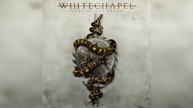 WHITECHAPEL 'Mark of the Blade' - Cover Photo WHITECHAPEL 'Mark of the Blade' - Cover Photo