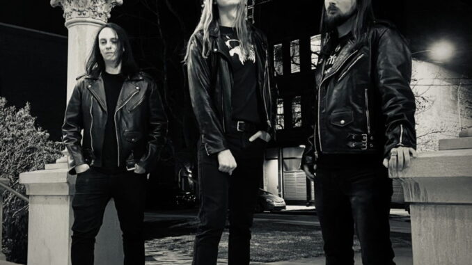 ALL HELL: Decibel Magazine Premieres All Hail The Night From North Carolina Blackened Thrash Trio; EP To Drop This Friday On Terminus Hate City Records