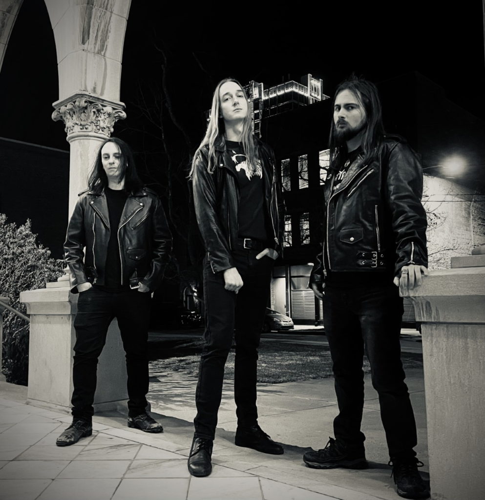 ALL HELL: Decibel Magazine Premieres All Hail The Night From North Carolina Blackened Thrash Trio; EP To Drop This Friday On Terminus Hate City Records