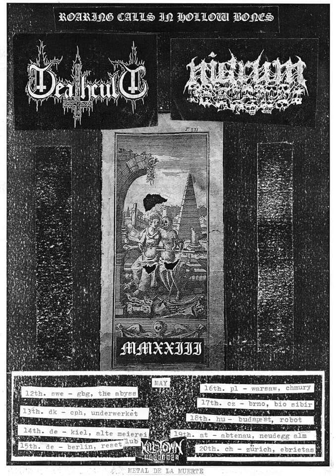 DEATHCULT European Tour May 2023!