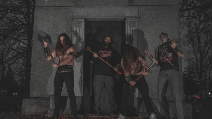 TORTURE RACK: Portland Death Metal Crew To Release Primeval Onslaught LP Through 20 Buck Spin In June; âDecrepit Funeral Homeâ Streaming + Preorders Posted