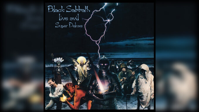 BLACK SABBATH 'Live Evil (40th Anniversary Edition)' - Cover Photo