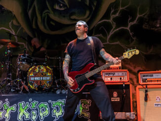 Ugly Kid Joe performing on the Rad Wings of Destiny Tour in Dallas, Texas in 2023