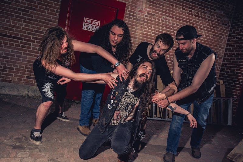 Canadaâs HOOKER SPIT Unleash Death Metal Fury With Debut âKrötch Splitterâ And First Single âCall of the Voidâ