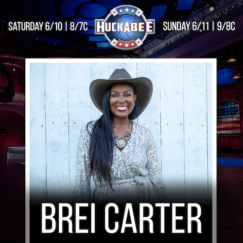 Tune-In Alert: Brei Carter Will Be The Musical Guest On TBN’s HUCKABEE, Airing June 10/11