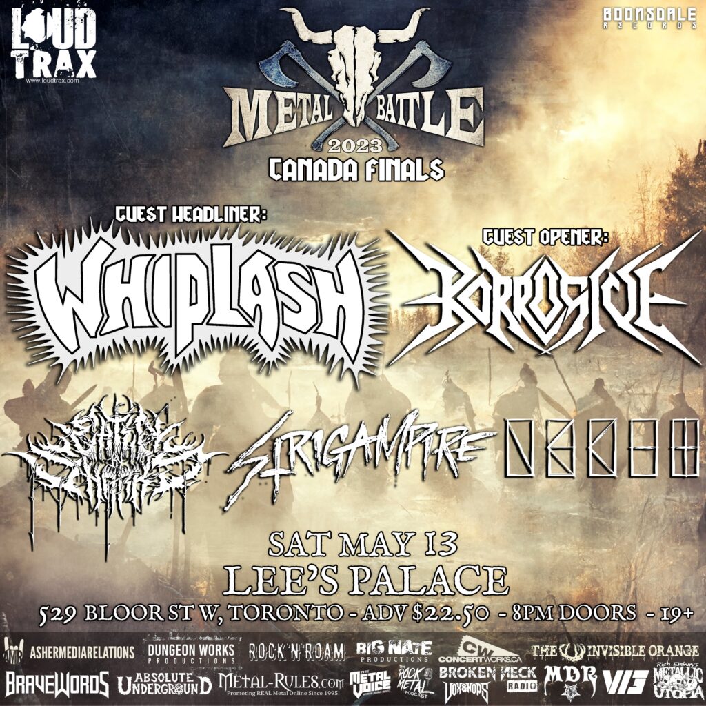 WACKEN METAL BATTLE CANADA – National Final! – May 13th – One Band To Rule Them All and Play Wacken Open Air 2023