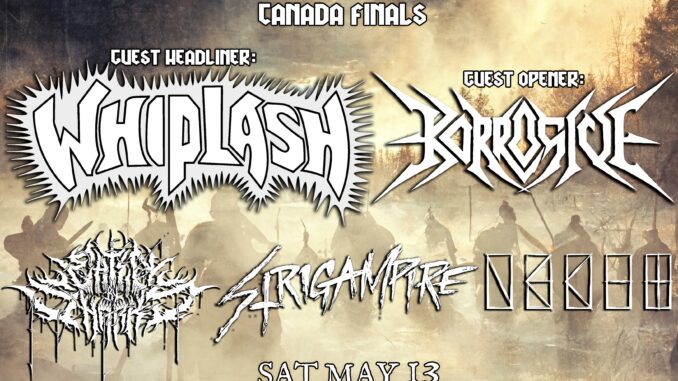 WACKEN METAL BATTLE CANADA – National Final! – May 13th – One Band To Rule Them All and Play Wacken Open Air 2023