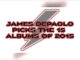 JAMES DEPAOLO PICKS THE 15 BEST ALBUMS OF 2015 - Cover Photo