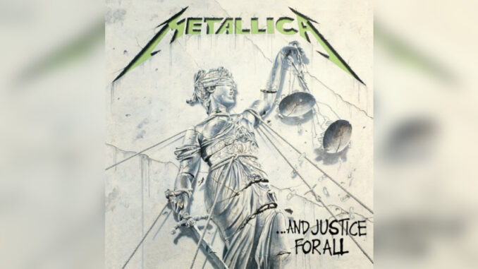 METALLICA '...And Justice For All' - Cover Photo