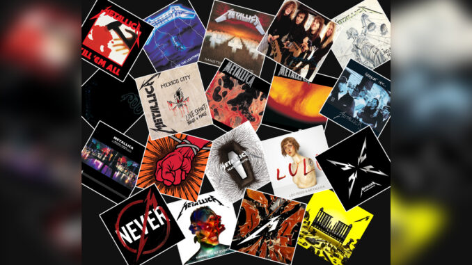 METALLICA All Releases - Cover Photo