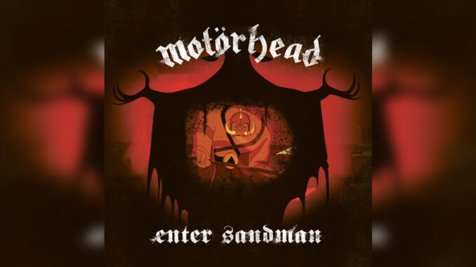 MOTÖRHEAD 'Enter Sandman - Single' - Cover Photo