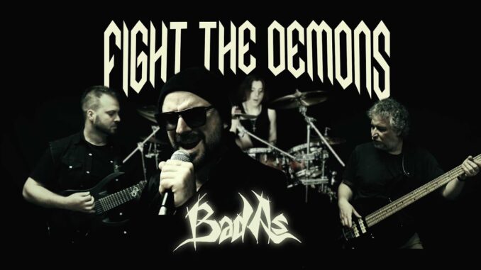 Hard Rock / Heavy Metal Sensation Bad As Drops Single & Video “Fight The Demons”