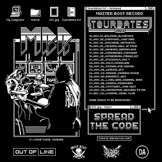 MASTER BOOT RECORD Announces European Tour in November!