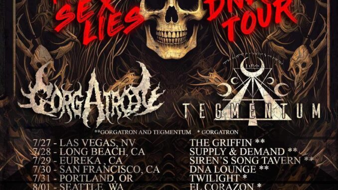 NARCOTIC WASTELAND Update Dates For “Sex, Lies & DNA Tour” w/ Gorgatron, Tegmentum + Loud As Hell Festival w/ Jungle Rot, Incite, Necronomicon, The Convalescence NARCOTIC WASTELAND Update Dates For “Sex, Lies & DNA Tour” w/ Gorgatron, Tegmentum + Loud As Hell Festival w/ Jungle Rot, Incite, Necronomicon, The Convalescence