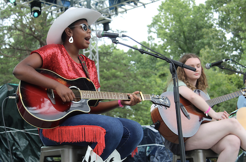 PHOTOS: Phoebe White Performs During Young Songwriters Panel At The 2023 Master Musicians Festival