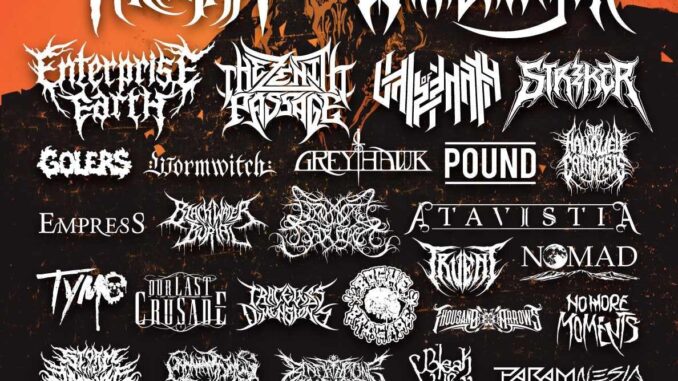 Reminder – The Mountain Mosh Pit Kicks Off This Friday! ARMSTRONG METALFEST 2023 w/ WARBRINGER, FALLUJAH, ENTERPRISE EARTH, THE ZENITH PASSAGE, VALE OF PNATH, STRIKER and more!