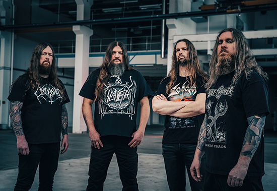 Swedish Death Metallers VOMITORY Announces European Tour with VADER!