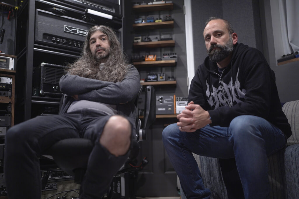 EQUIVOCATOR: Decibel Magazine Premieres “Axiomatic” From Metal Duo Formed By East Of The Wall And The Postman Syndrome Members; Debut EP Nears Release On Nefarious Industries