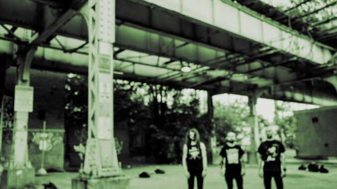 GRAVESEND: New York City Black/Death Metal Trio Releases Title Track To Second LP, Gowanus Death Stomp, As Album Nears October Release On 20 Buck Spin GRAVESEND: New York City Black/Death Metal Trio Releases Title Track To Second LP, Gowanus Death Stomp, As Album Nears October Release On 20 Buck Spin