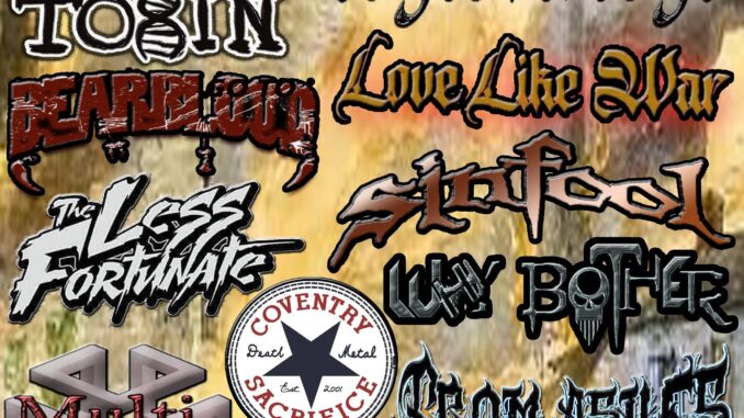 LAWRENCE METAL MASSACRE Announces Lineup for Halloween Bash Oct 21st w/ Dreams In Peril, Sin Fool, Bearblood and more!