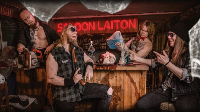 Rockshots Records – Finnish Thrashers TakaLaiton Shares Sauna Guitar Playthrough “Rip N’ Burn”