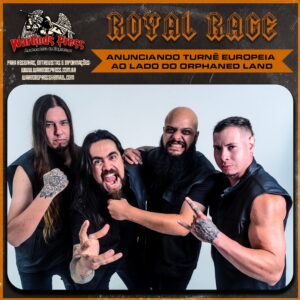 ROYAL RAGE Announce European Tour Alongside Orphaned Land