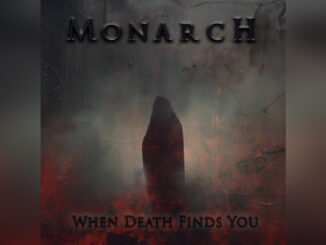 THE MONARCH 'When Death Finds You' - Cover Photo