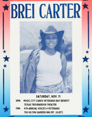 Country Songstress Brei Carter Reveals Custom Hatch Show Print Poster On Nashville Insider, Where Sheâs Set To Become Next News Correspondent Country Songstress Brei Carter Reveals Custom Hatch Show Print Poster On Nashville Insider, Where Sheâs Set To Become Next News Correspondent