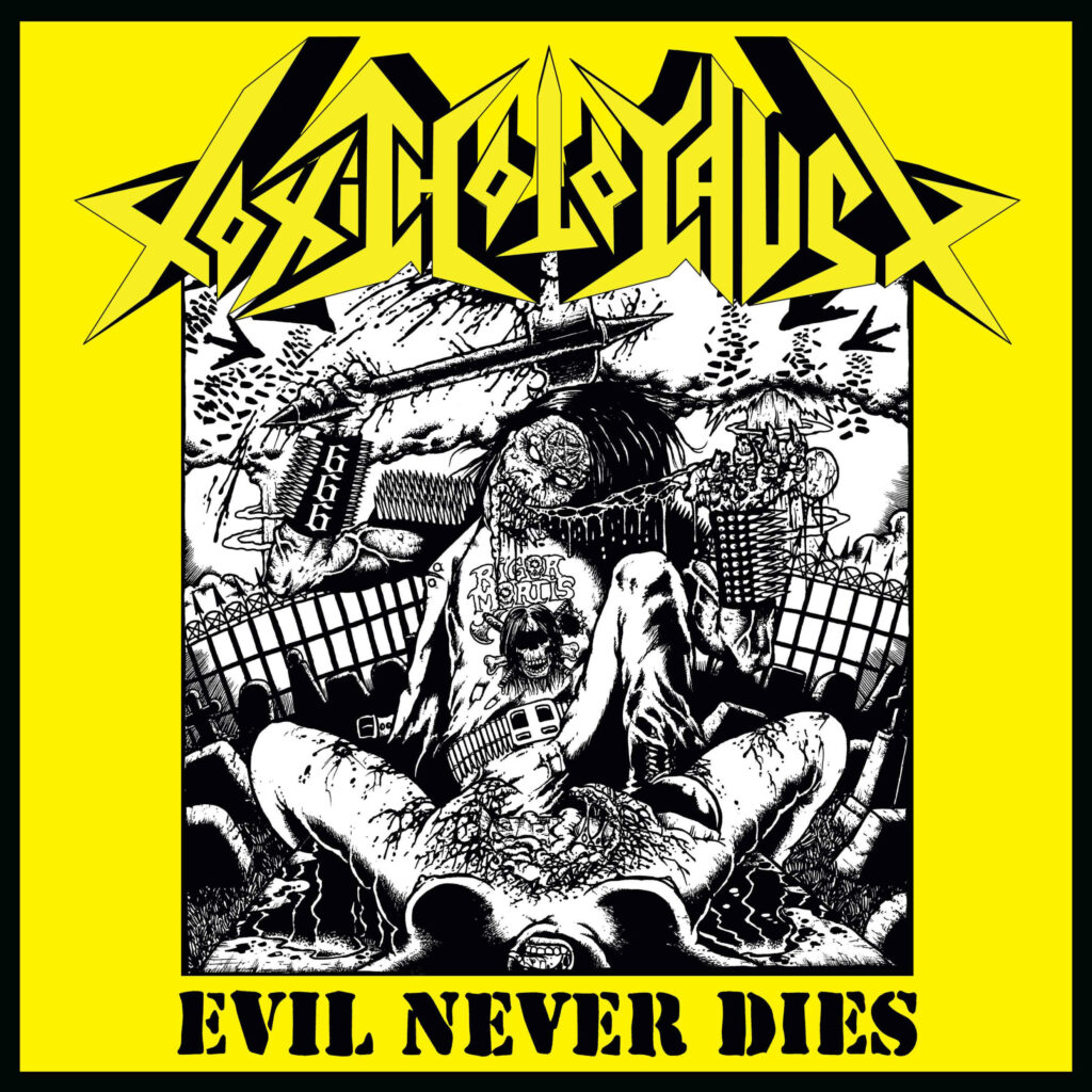 TOXIC HOLOCAUST: Tankcrimes To Issue Twentieth Anniversary Vinyl Repress Of Evil Never Dies Debut December 8th; Preorders Available