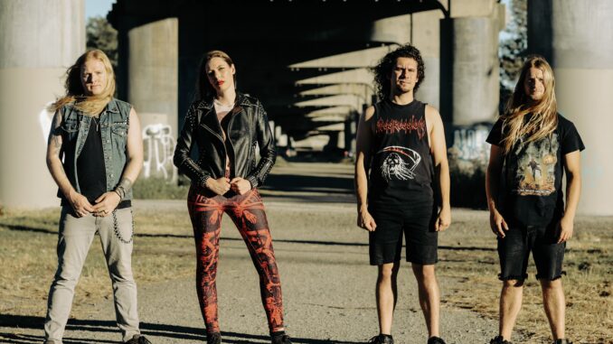 Worship The Thrash Coven of âThe Serpentâs Cycleâ From Canadian Thrashers HYPERIA’s New Music Video; New Album Out Nov 2023 Worship The Thrash Coven of âThe Serpentâs Cycleâ From Canadian Thrashers HYPERIA’s New Music Video; New Album Out Nov 2023