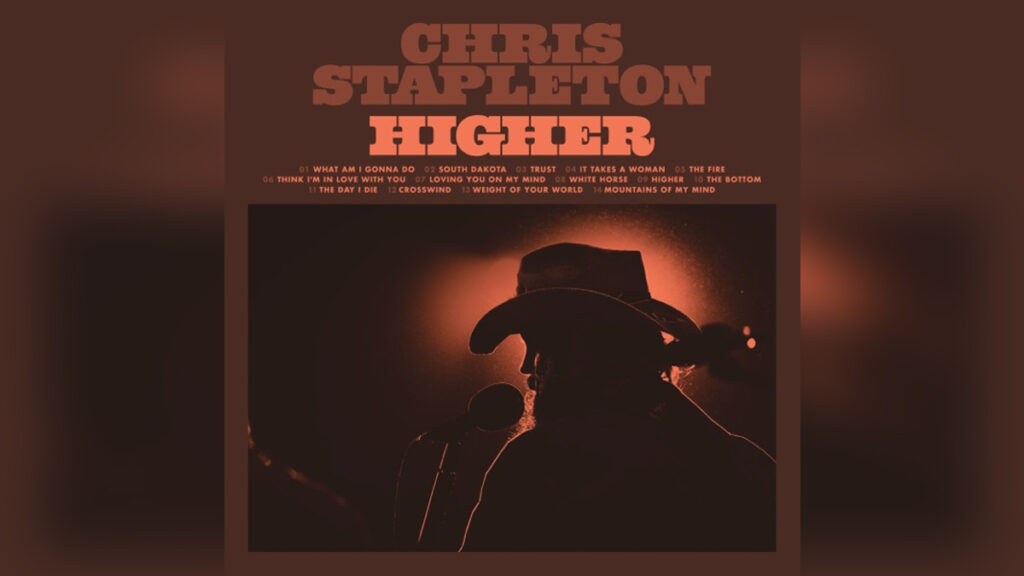 CHRIS STAPLETON 'Higher' - Cover Photo