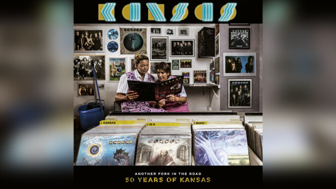 KANSAS ‘Another Fork In The Road – 50 Years Of Kansas’ - Cover Photo
