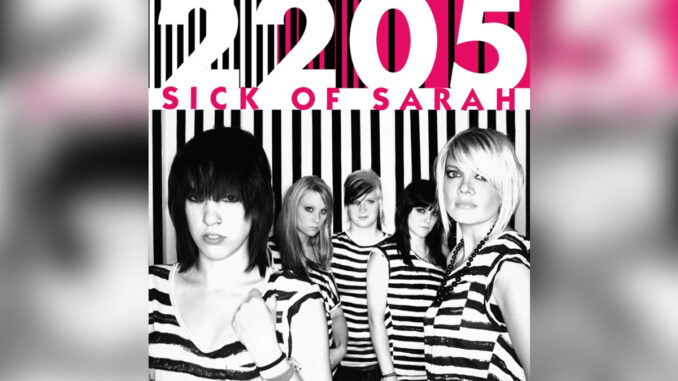 SICK OF SARAH '2205' - Cover Photo