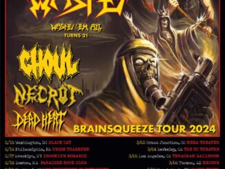 Ghoul, Necrot, And Dead Heat To Support Municipal Waste On Brainsqueeze Tour 2024; Tickets On Sale This Friday
