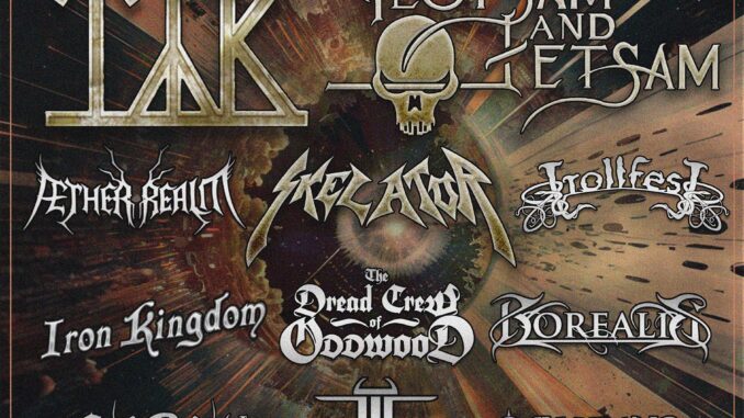 HYPERSPACE METALFEST (Vancouver, BC) Announces 2024 Lineup w/ TÃ½r, Flotsam and Jetsam, Skelator, Trollfest, Aether Realm, Iron Kingdom, The Dread Crew of Oddwood and more!