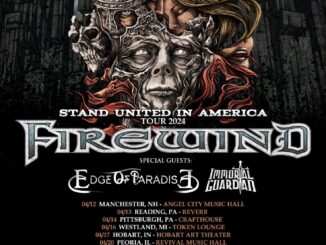 IMMORTAL GUARDIAN Announces USA Tour Dates w/ FIREWIND, EDGE OF PARADISE + New Album “Unite and Conquer”