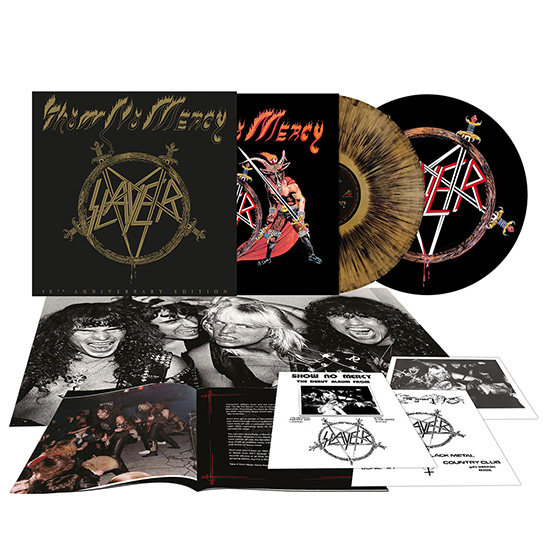 Metal Blade Records to Release 2 Different Versions of Slayer’s “Show No Mercy” on Vinyl in Celebration of the Album’s 40th Anniversary