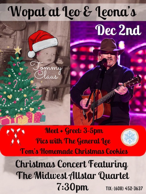 Tom Wopat Readies To Host Annual Christmas Shows In Wisconsin, Missouri & Virginia