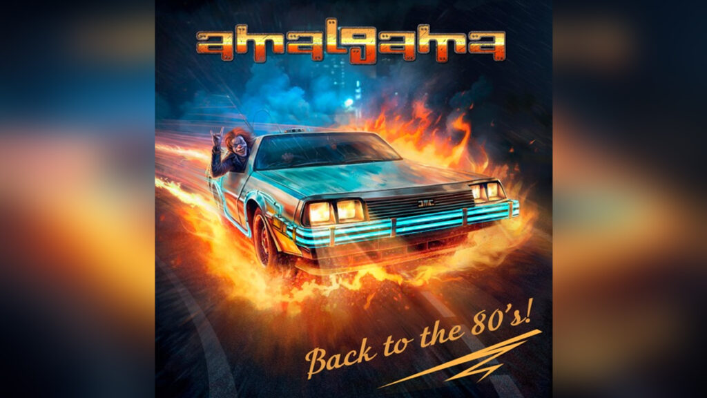 AMALGAMA 'Back to the 80's' - Cover Photo