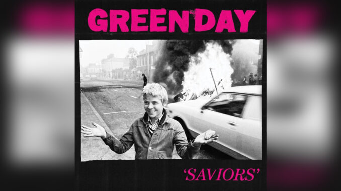GREEN DAY 'Saviors' - Cover Photo