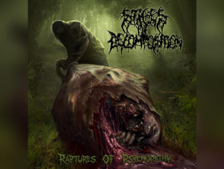 STAGES OF DECOMPOSITION 'Raptures of Psychopathy' - Cover Photo