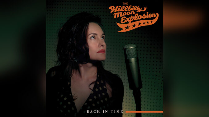 THE HILLBILLY MOON EXPLOSION 'Back In Time' - Cover Photo THE HILLBILLY MOON EXPLOSION 'Back In Time' - Cover Photo