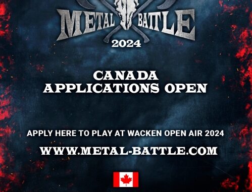 Reminder- Band Submissions End Dec 15th – WACKEN METAL BATTLE CANADA
