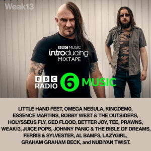 WEAK13 Single ‘On The BBC’ Is Actually On The BBC WEAK13 Single ‘On The BBC’ Is Actually On The BBC