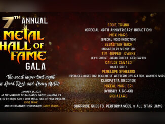 7th ANNUAL METAL HALL OF FAME GALA - Cover Photo