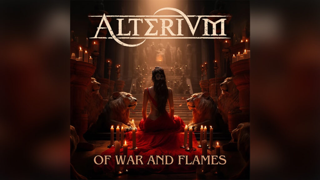 ALTERIUM 'Of War and Flames - EP' - COVER PHOTO