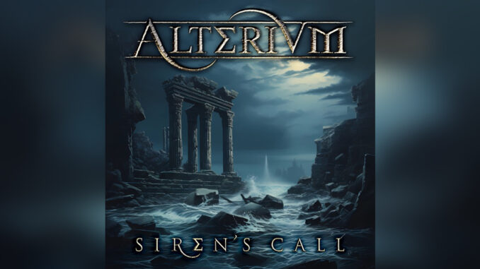 ALTERIUM 'Siren's Call - Single' - Cover Photo