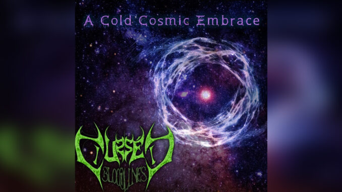 CURSED BLOODLINES 'A Cold Cosmic Embrace - Single' - COVER PHOTO
