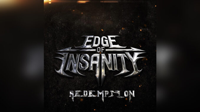 EDGE OF INSANITY 'Redemption - EP' - COVER PHOTO